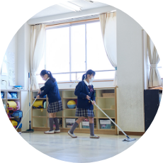 「自問清掃」で育む「がまん・親切・創造力」