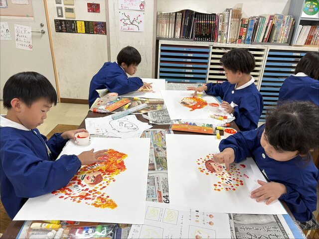 読書感想画〈1年生〉 | はつしば歳時記 | はつしば学園小学校