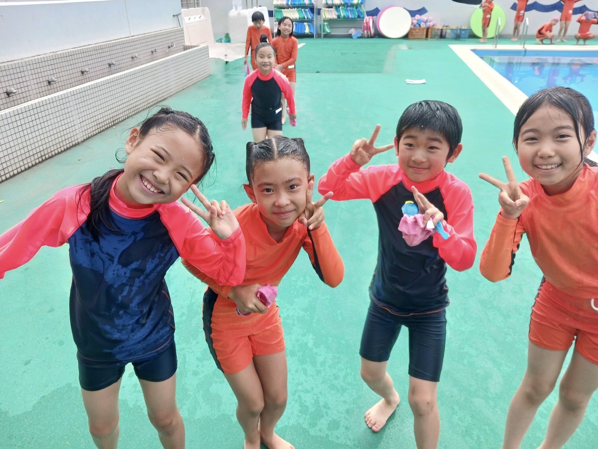 水泳 2・3組 | はつしば歳時記 | はつしば学園小学校