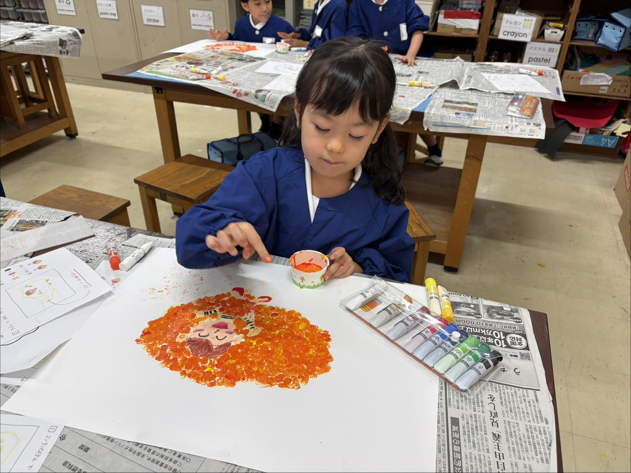 読書感想画〈1年生〉 | はつしば歳時記 | はつしば学園小学校