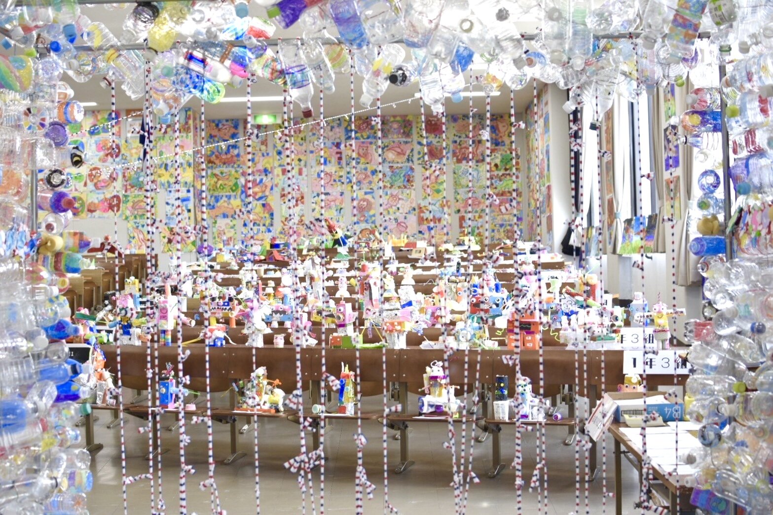 第19回 図工作品展 | はつしば歳時記 | はつしば学園小学校