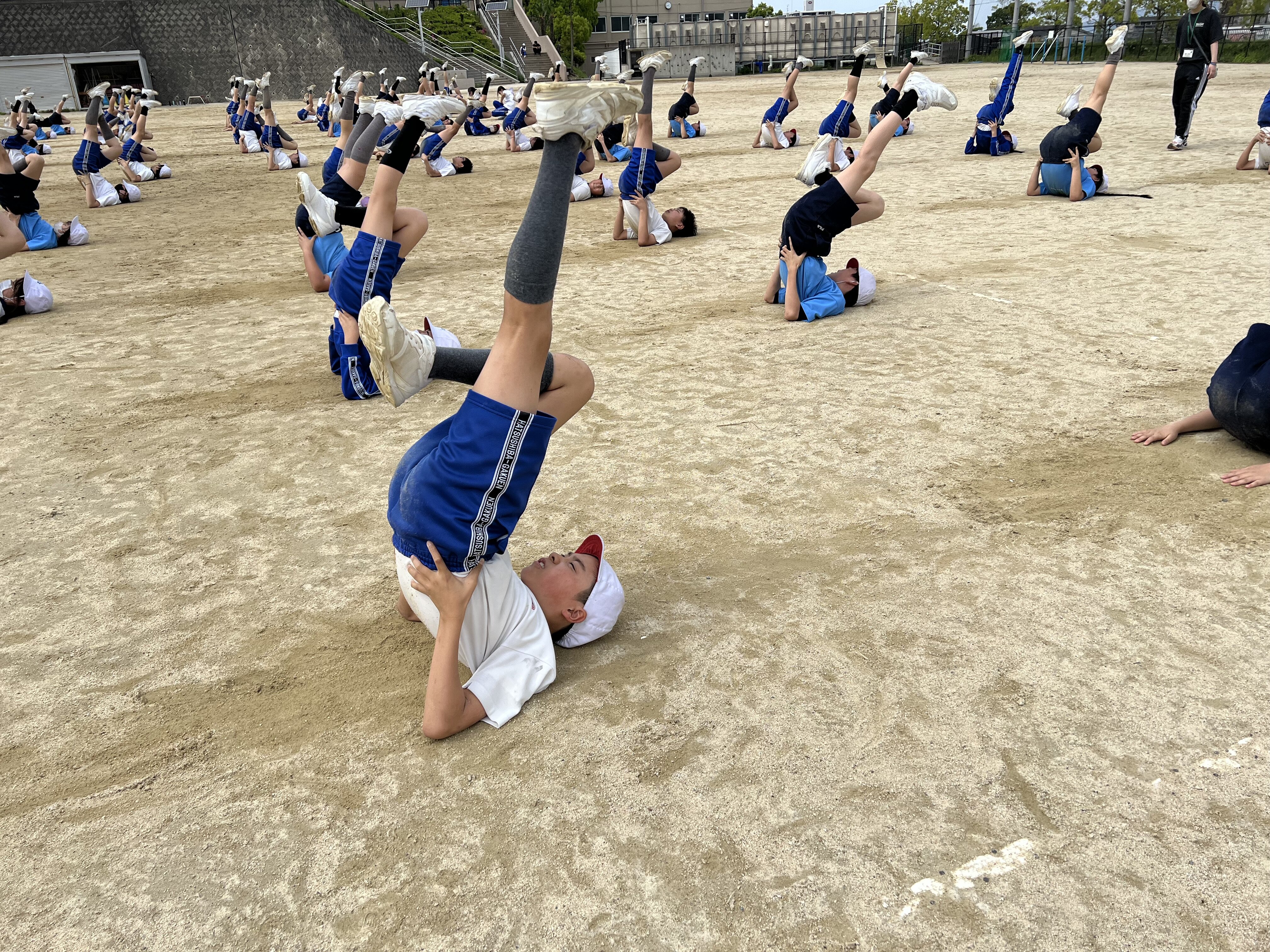 運動会の練習〈6年生〉 | はつしば歳時記 | はつしば学園小学校