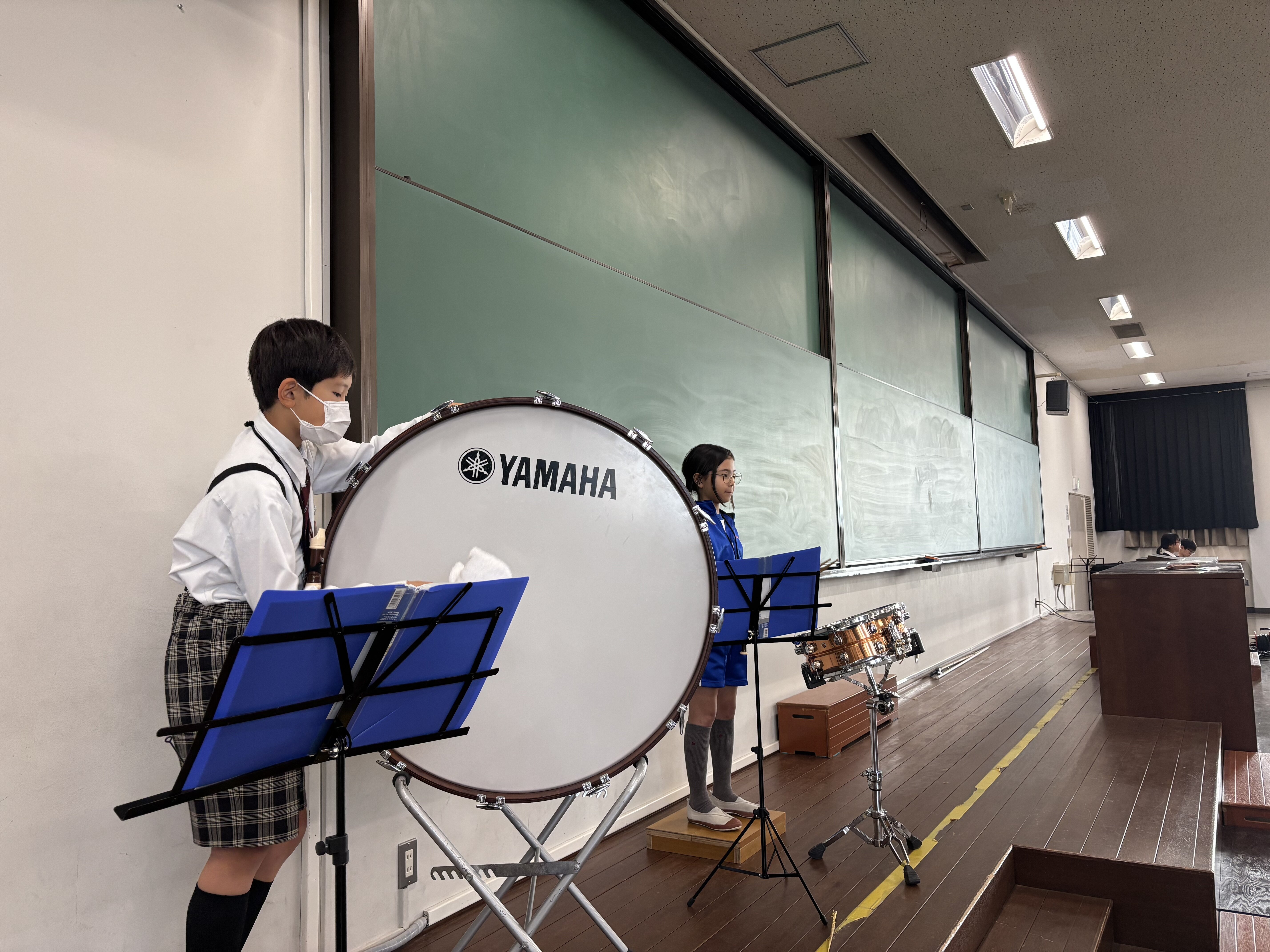 音楽発表会の練習〈4年生〉 | はつしば歳時記 | はつしば学園小学校