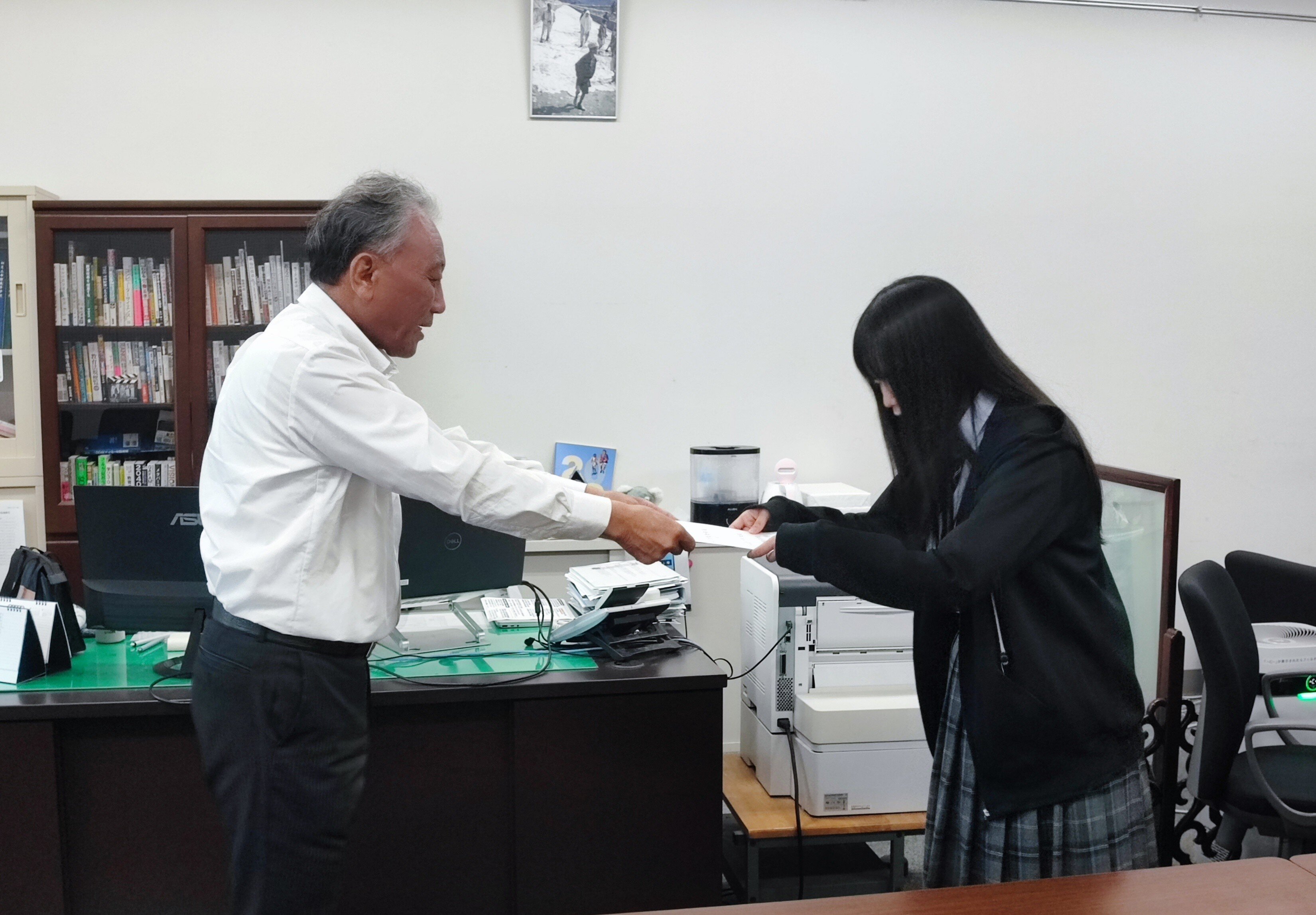 高校生徒会役員認証式