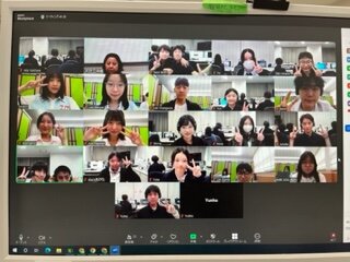 【国際教育】釜山外国語高校とのオンライン交流　第１５回