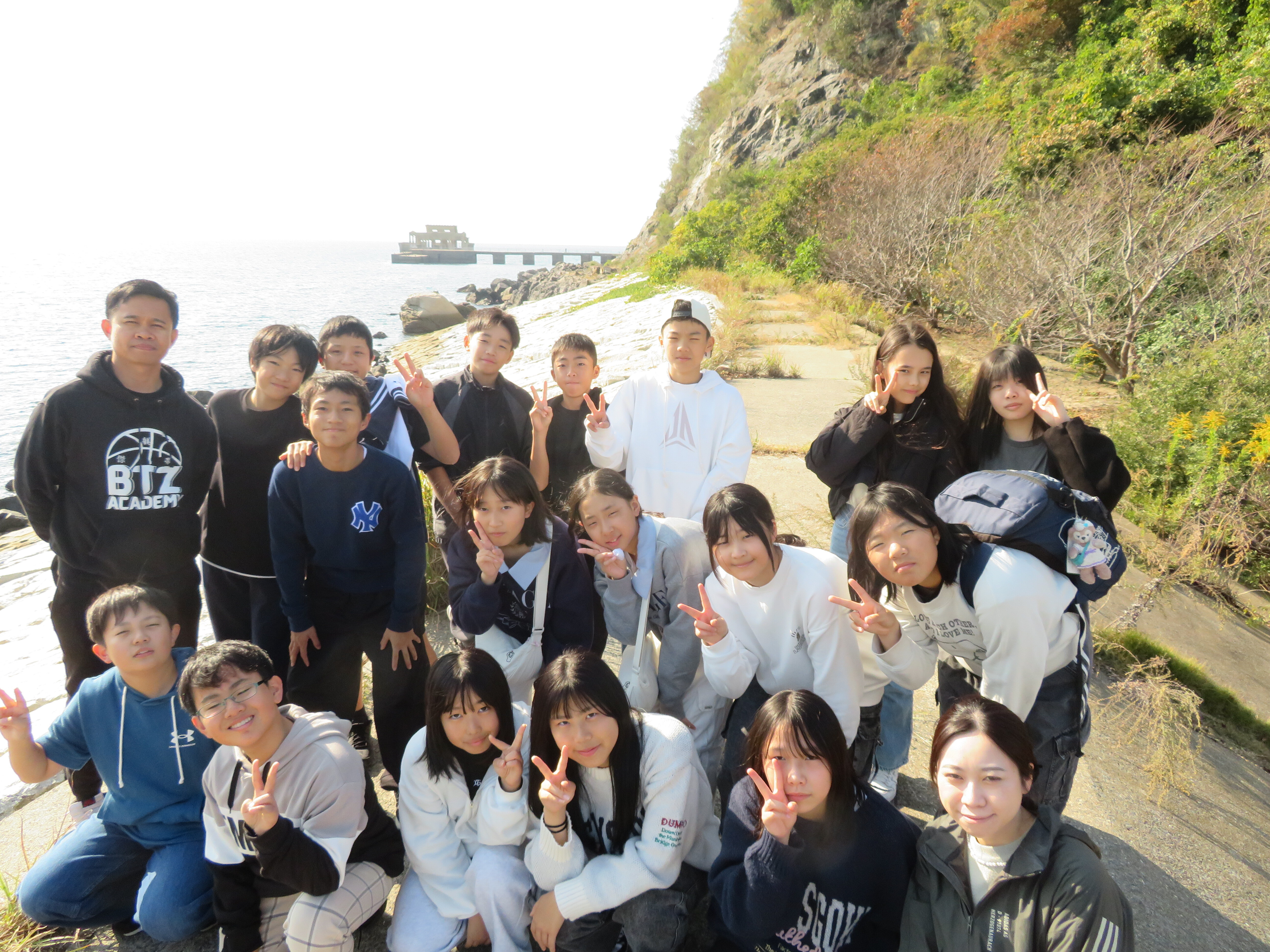 中学1年USコース研修旅行最終日