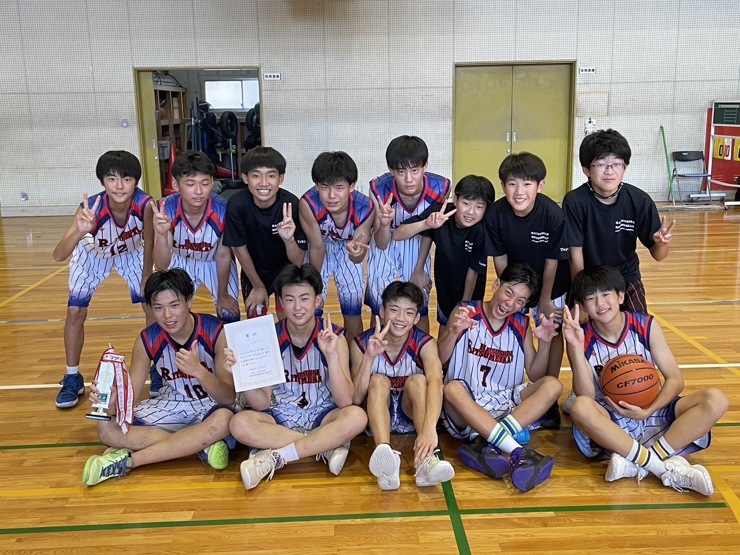 堺カップ優勝！！【中学男子バスケットボール部】