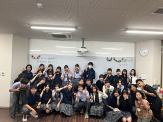 【インターアクトクラブ】留学生アウグストくん、エロディーさん歓迎会