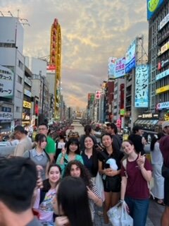 【国際教育】エマニュエル高校の皆さんと難波を散策
