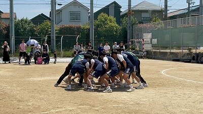 高校ハンドボール部インターハイ予選１日目
