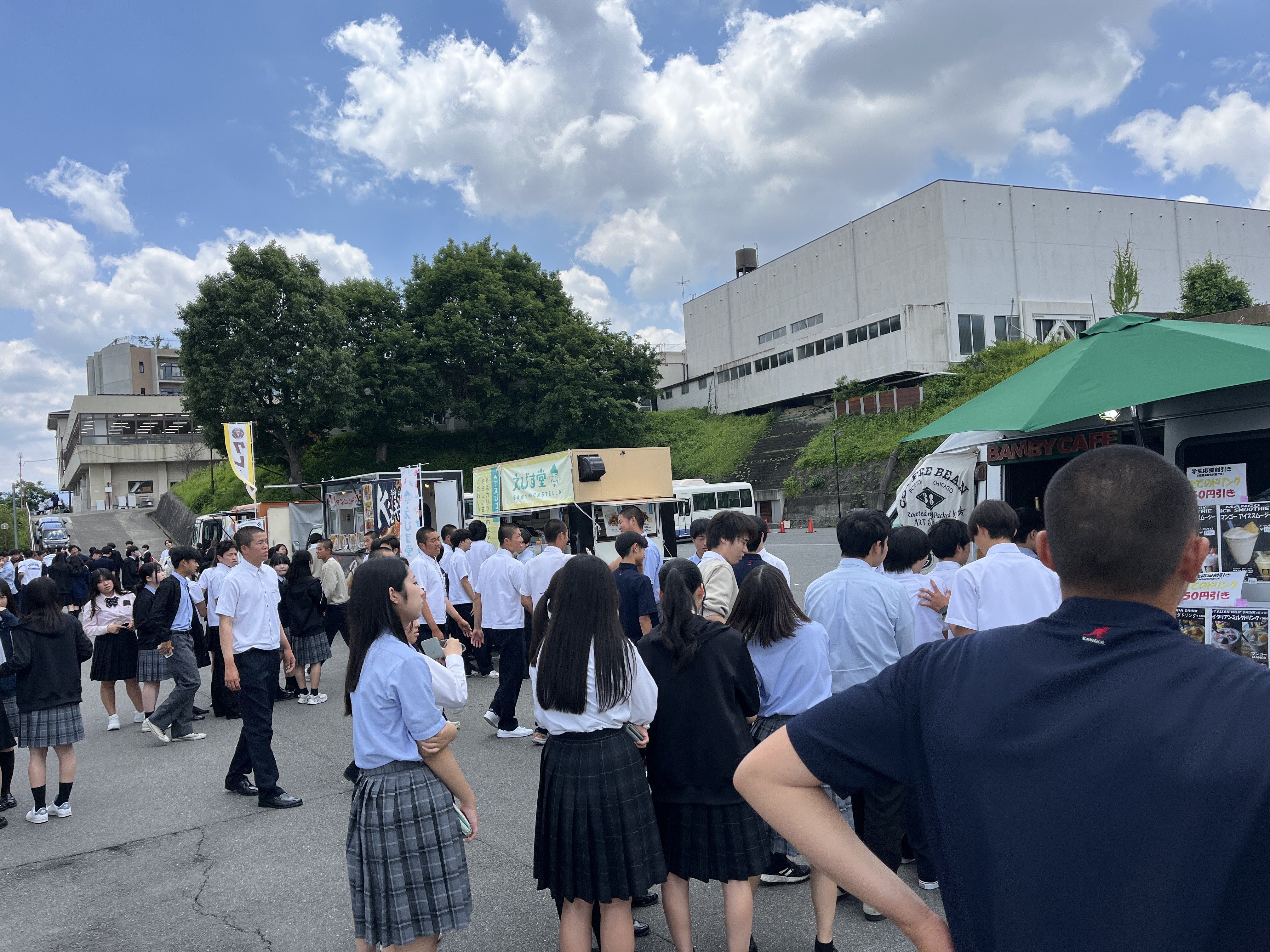 陵風祭リハーサル＆キッチンカー