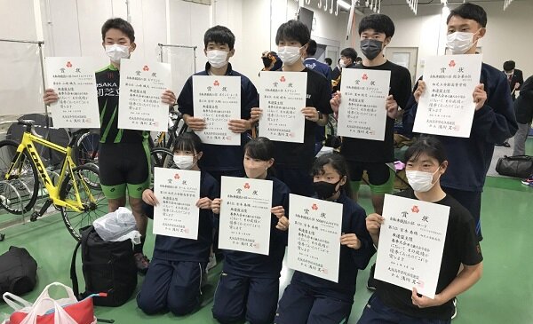 【高校クラブ】　自転車部 大阪高校総体 結果