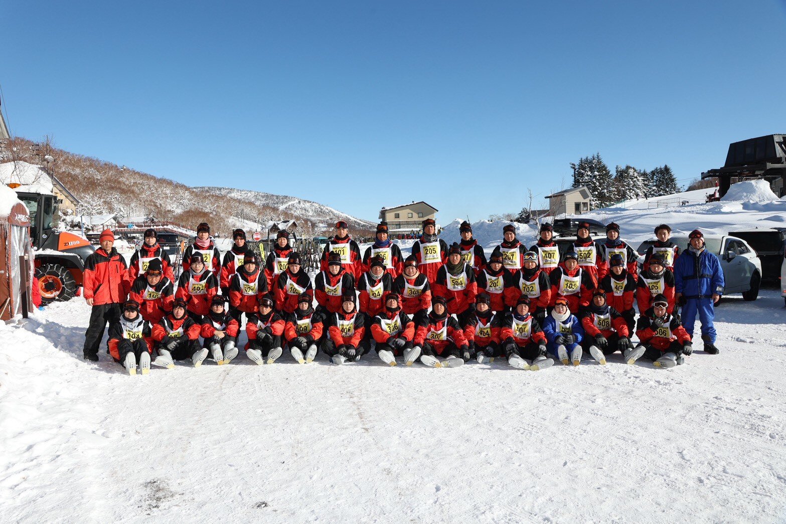 スキー実習（体育科２年）３日目
