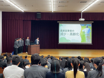 高1 総合探究 堺Well-being Project 学年発表会