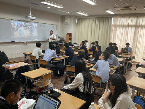 高校2年生 総合的な探究の時間 STEAMSⅡ~研修旅行~事前学習の取組み