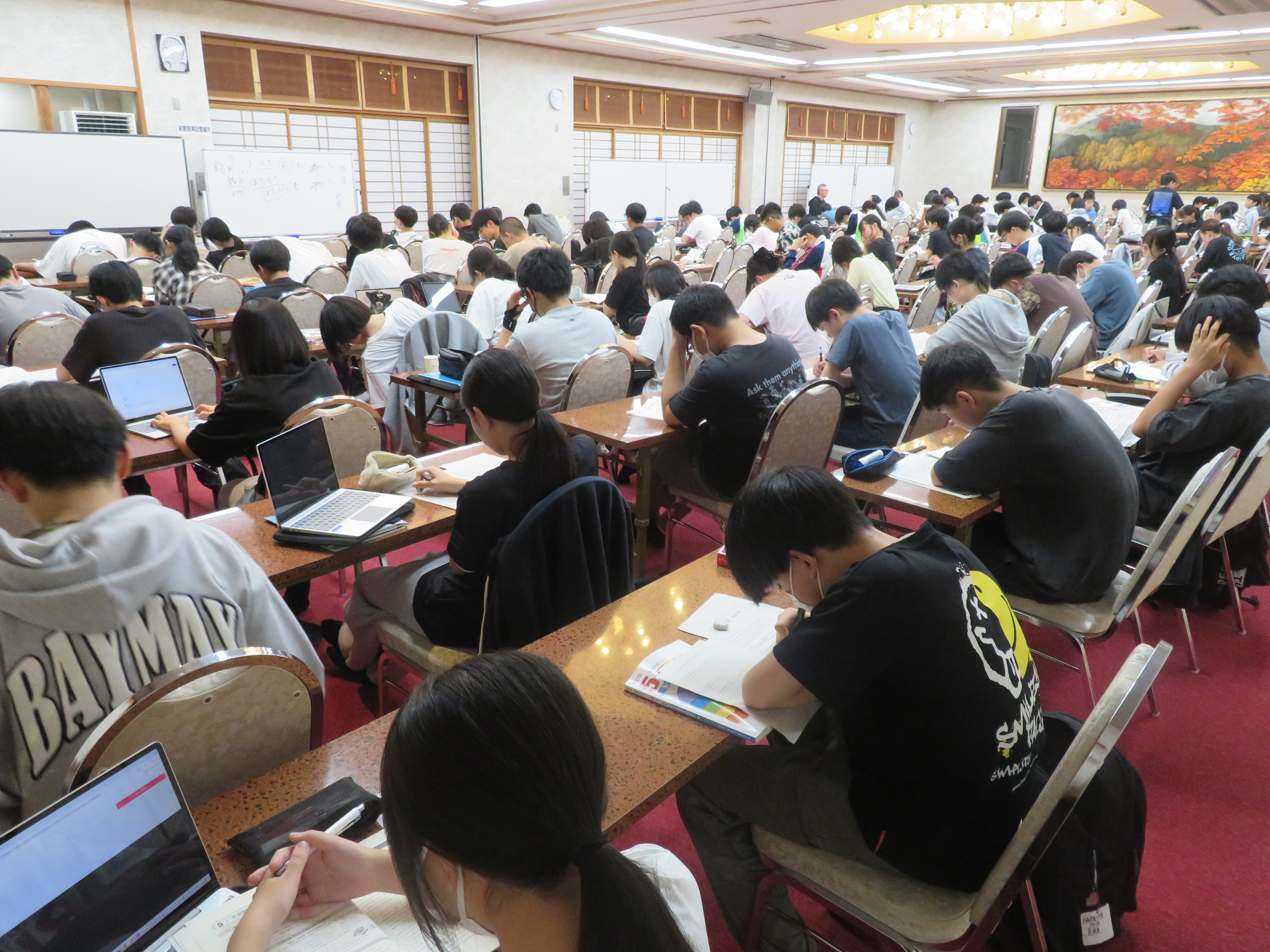 中２・中３　勉強合宿