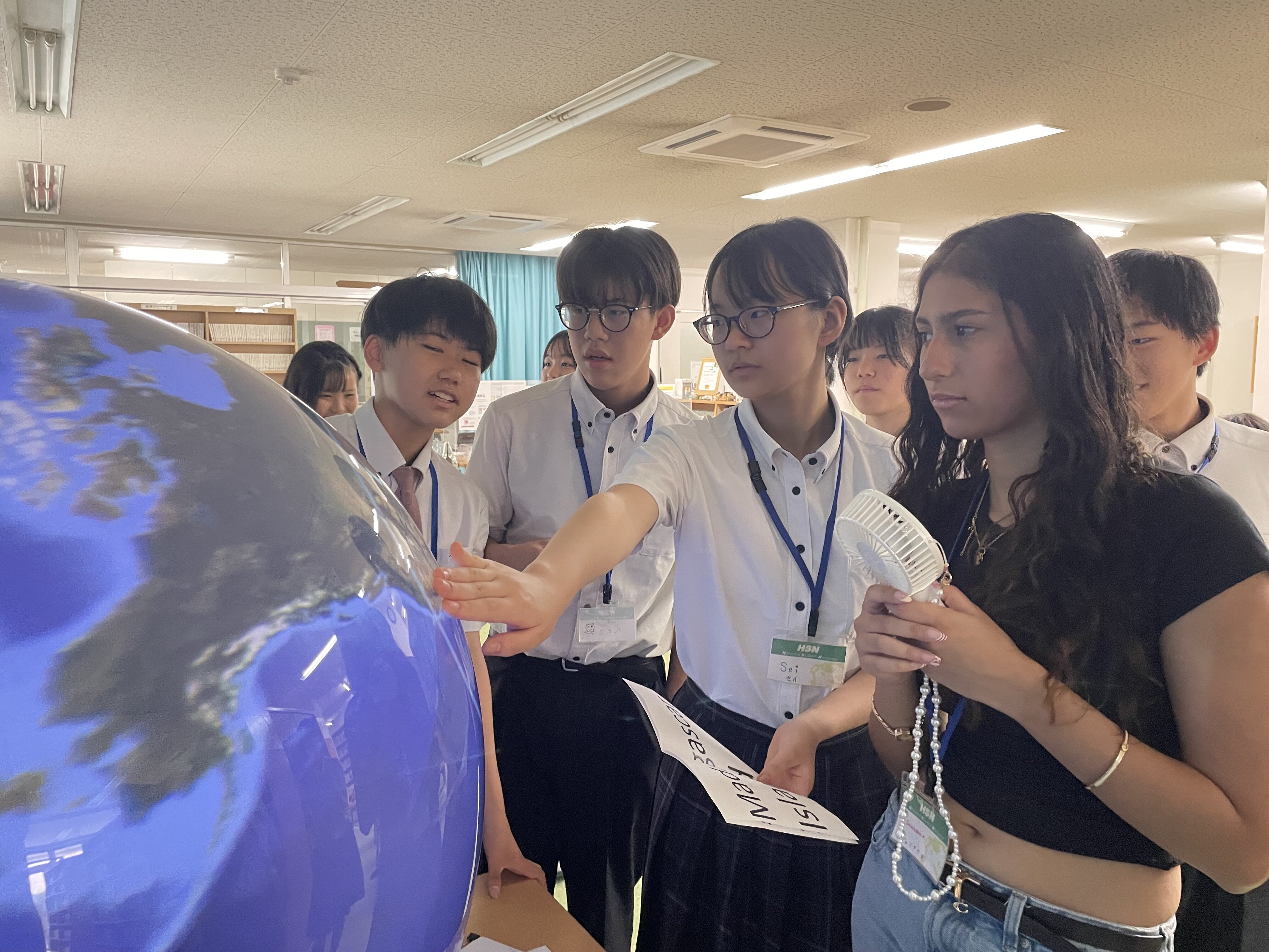 富田林市・ベスレヘム市　姉妹都市交流授業　交換学生プログラム